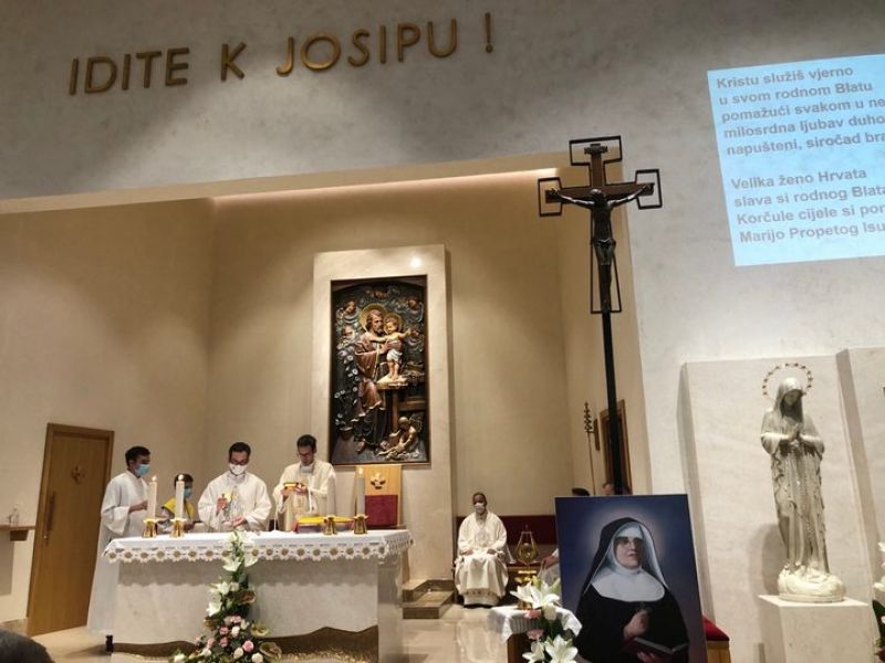 Spomendan bl. Marije Propetog u župi sv. Josipa u Zagrebu