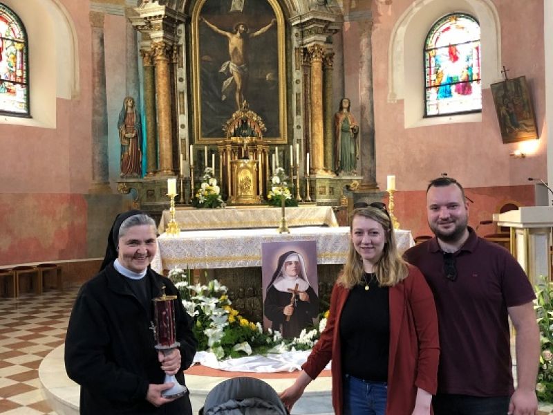 S bl. Marijom Propetoga u pohodu župi sv. Križa u Ogulinu