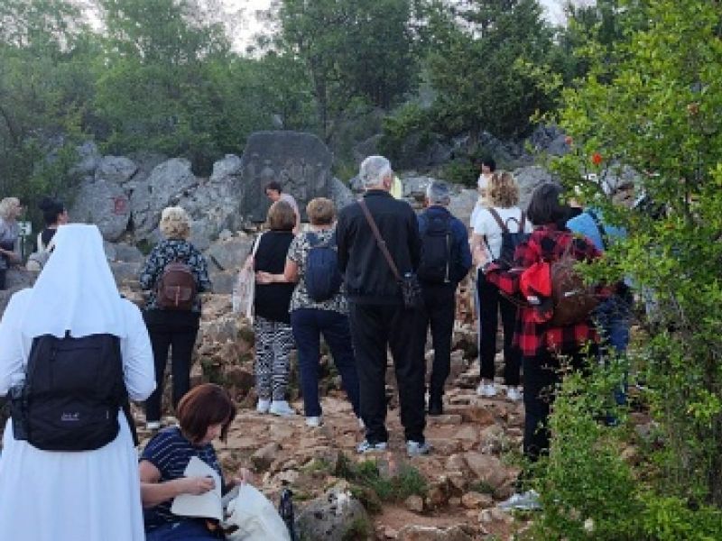 Hodočašće valpovačkog zbora u Međugorje