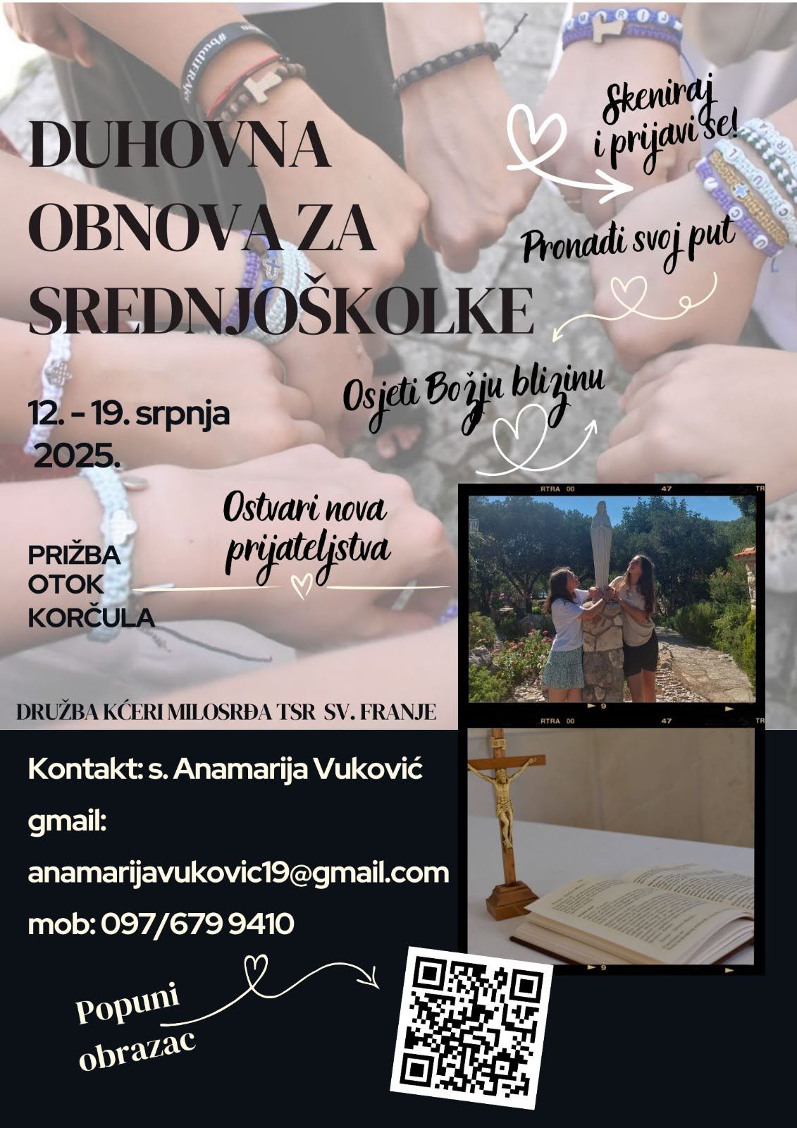 Duhovna obnova - djevojke srednje škole Duhovna obnova - djevojke srednje škole