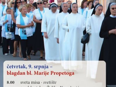 Blato obilježava 60. godišnjicu prijelaza u vječnost bl. Marije Propetoga